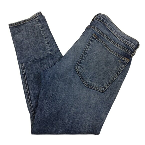 Rag & Bone Dre Boyfriend Acid Wash Womens Jeans Size 29 Made In USA - Picture 8 of 13